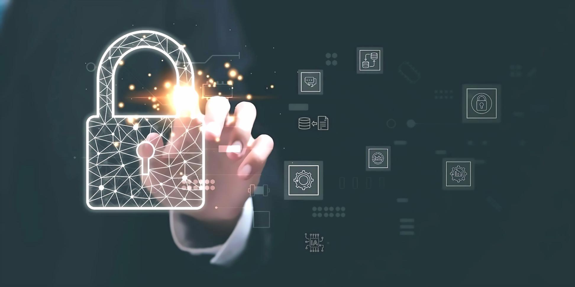 Developer working on blockchain code with multiple monitors showing smart contract deployment